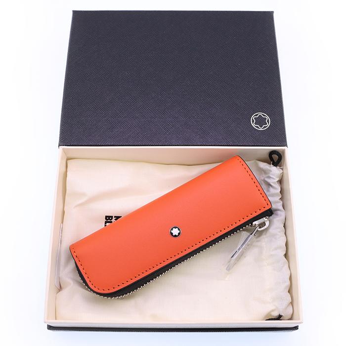 MONTBLANC モンブラン ベビー ペンポーチ ケース オレンジ 【公式通販】