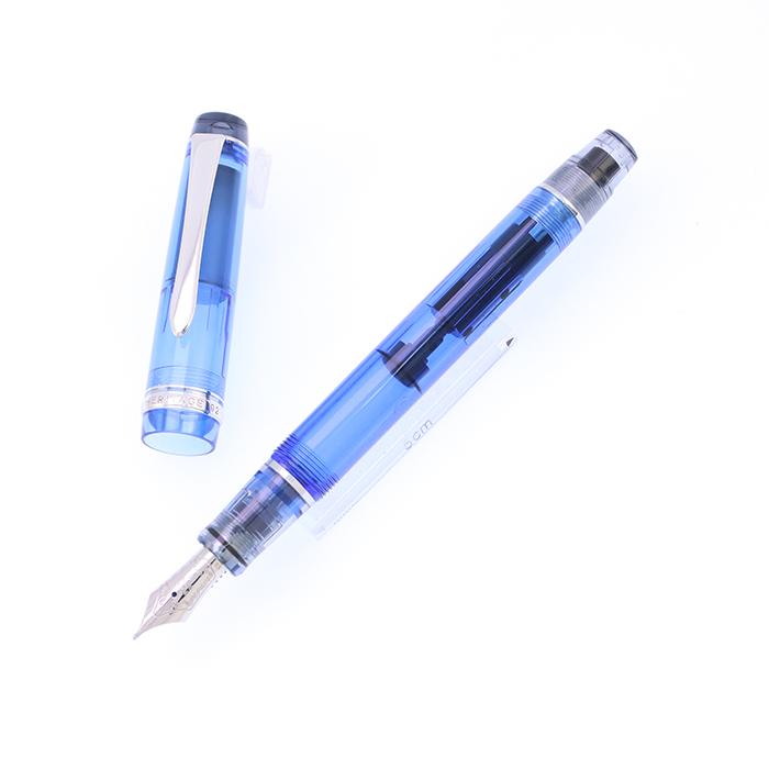 未使用】パイロット カスタムヘリテイジ92 FM字（中細）14K 透明軸