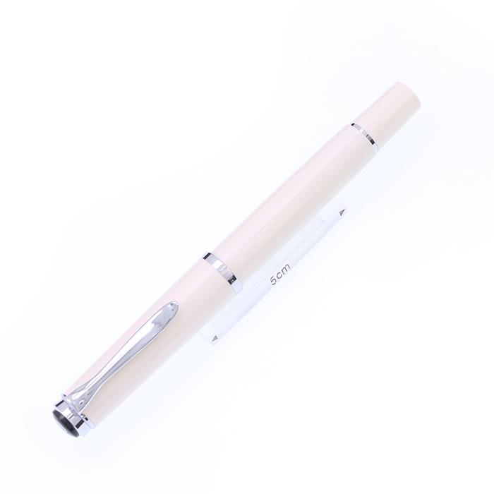 Pelikan 万年筆 M205 ホワイト 中古品 Pelikan（筆記具） 万年筆 ペリカン クラシック M205 ホワイト M