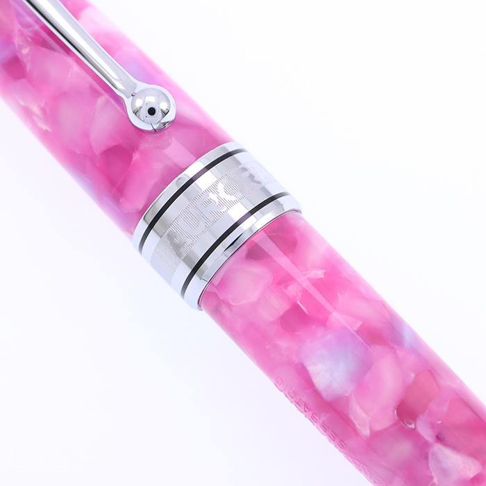 アウロラ（AURORA） 万年筆 カレイドスコーピオ・ルーチェローザ M