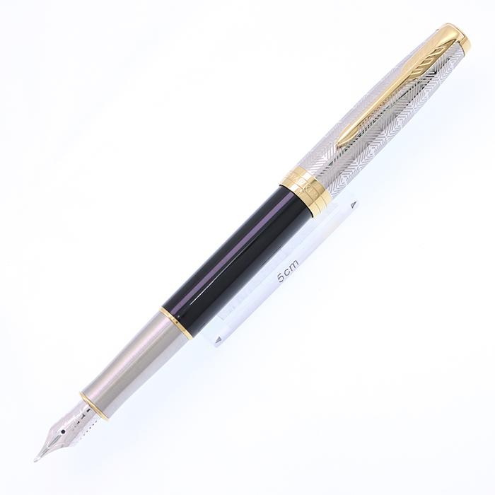 Parker パーカー ソネットプレミアム 新品未使用品 PARKER（パーカー） 万年筆 ソネット プレミアム メタル&ブラックGT M