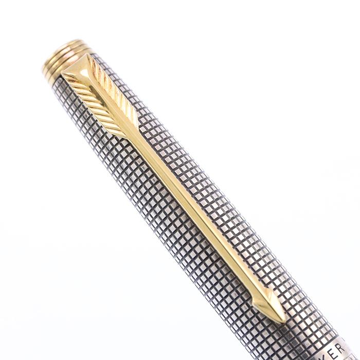 PARKER（パーカー） 万年筆 #75 シズレ スターリングシルバー フラット