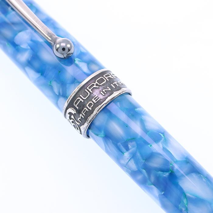 ☆説明確認の上購入してください☆アウロラ 万年筆 オチェアーノ アルティコ F アウロラ オチェアーノ グラチアーレ アルティコ 万年筆 限定品