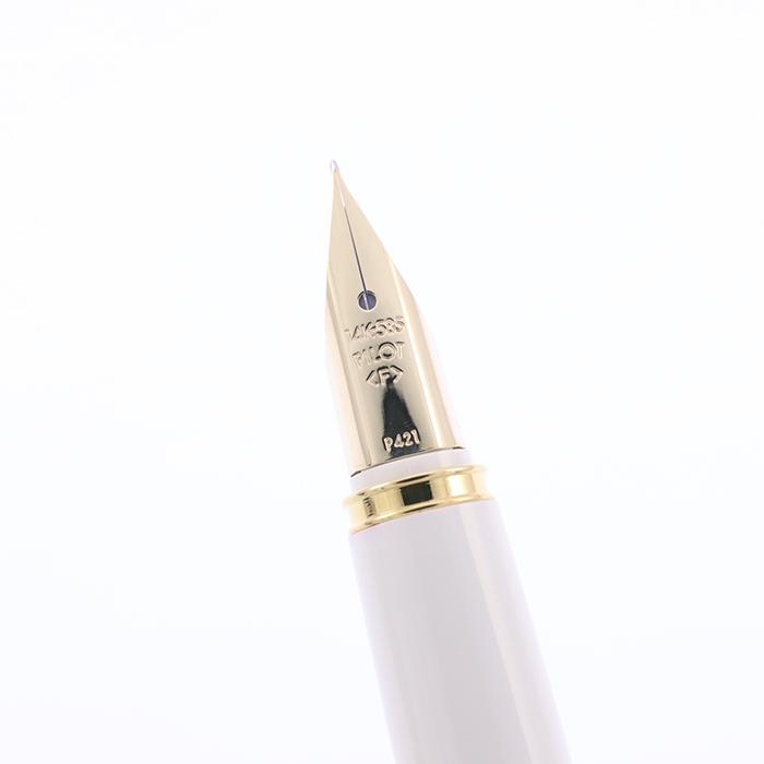 PILOT（文具） 万年筆 パイロット レディホワイト モミジ 細字 中古-美品 SAS対象 : KINGDOM NOTE Yahoo!店 ...
