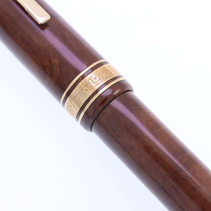 万年筆 オマス A.M.87コレクション ブライヤーウッド オレンジ EF 研磨