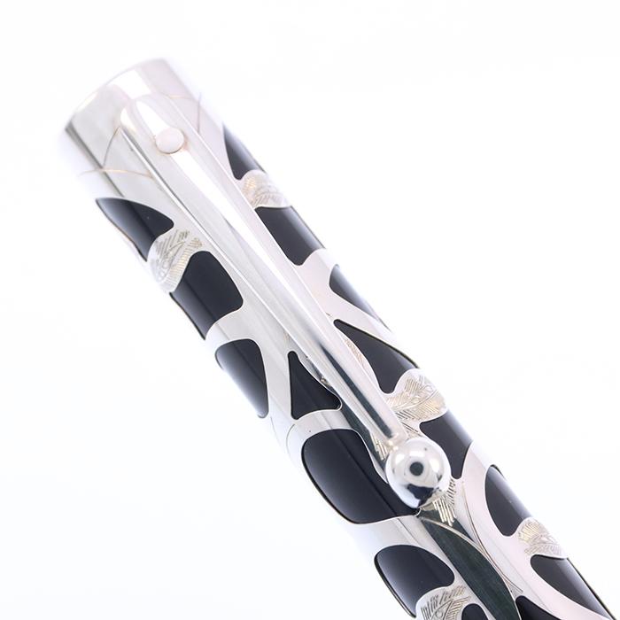 シェーファー ノスタルジア 18k 万年筆 スターリングシルバー シェーファー ノスタルジア 18k 万年筆 スターリングシルバー