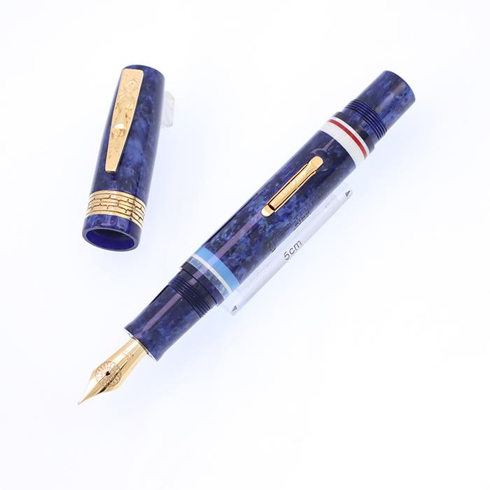 デルタ 万年筆 少数民族シリーズ2005 アイヌ 1KS F 中古-良上品