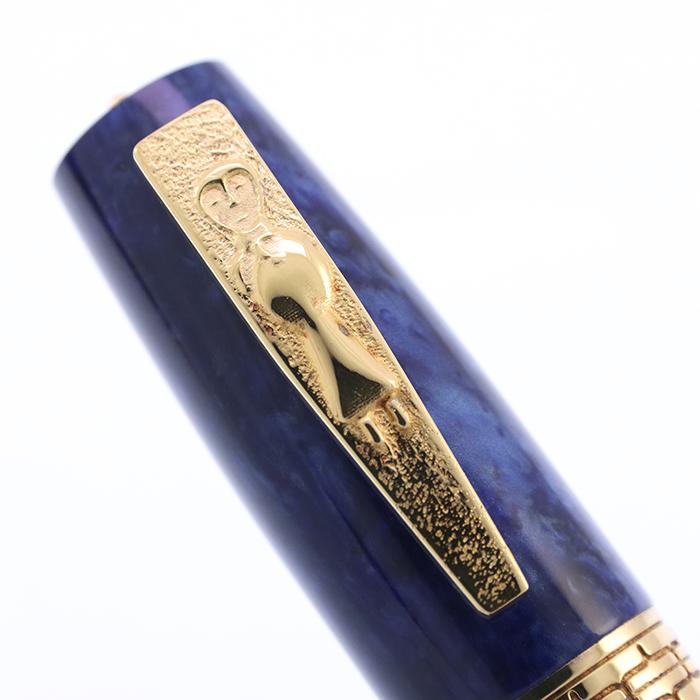 デルタ 万年筆 少数民族シリーズ2005 アイヌ 1KS F 中古-良上品