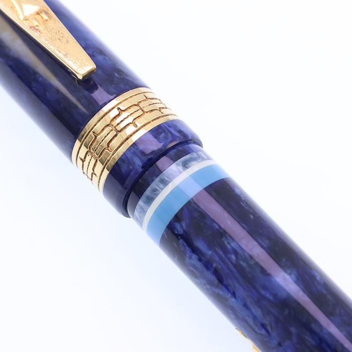 デルタ 万年筆 少数民族シリーズ2005 アイヌ 1KS F 中古-良上品