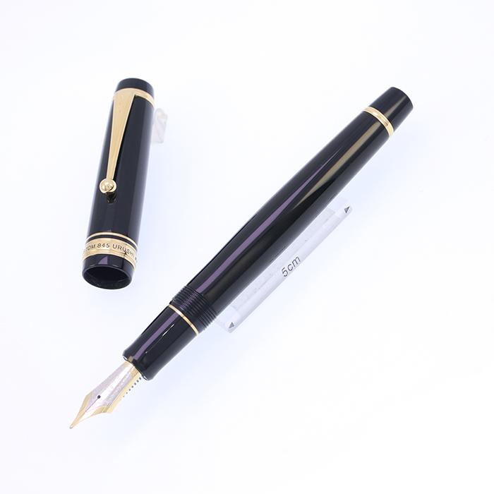 PILOT（パイロット） 万年筆 カスタム845 漆黒 太字 中古-美品 SAS対象