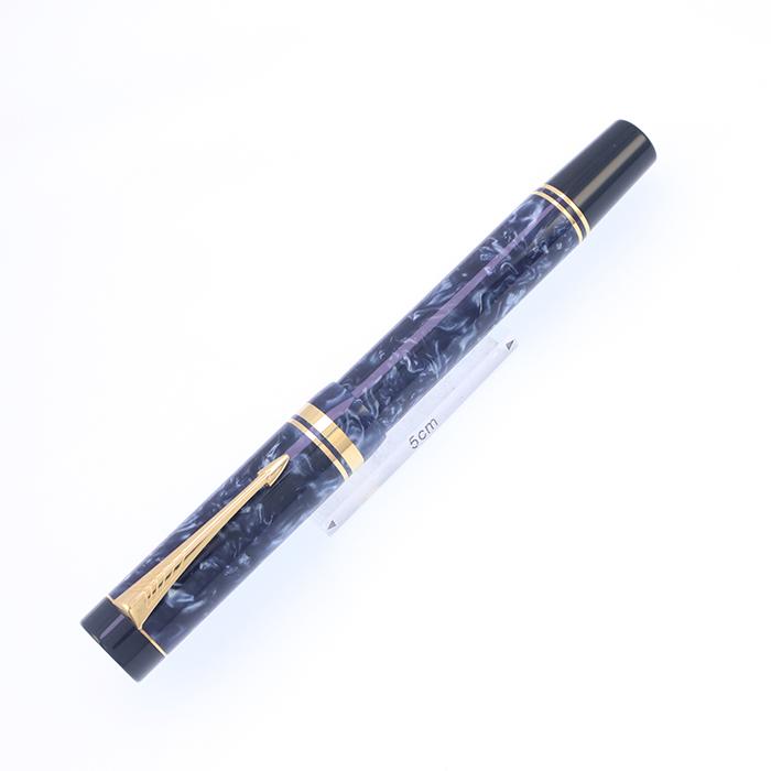 パーカー 万年筆 デュオフォールド マーブルブルー センテニアル F PARKER 万年筆 パーカー デュオフォールド マーブルブルー