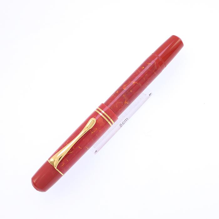 Pelikan（ペリカン） 万年筆 M101N ブライトレッド M 中古-美品 SAS