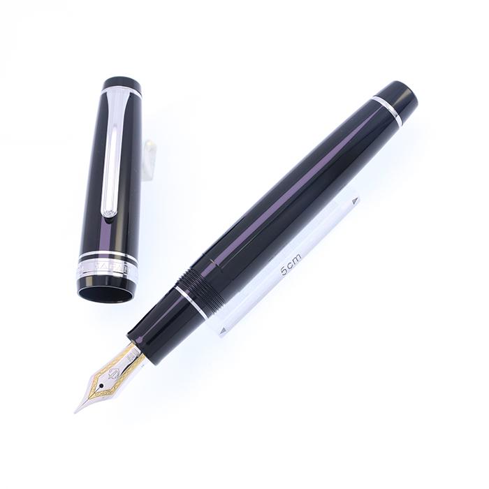 セーラー万年筆 万年筆 セーラー プロフェッショナルギア 銀 ブラック