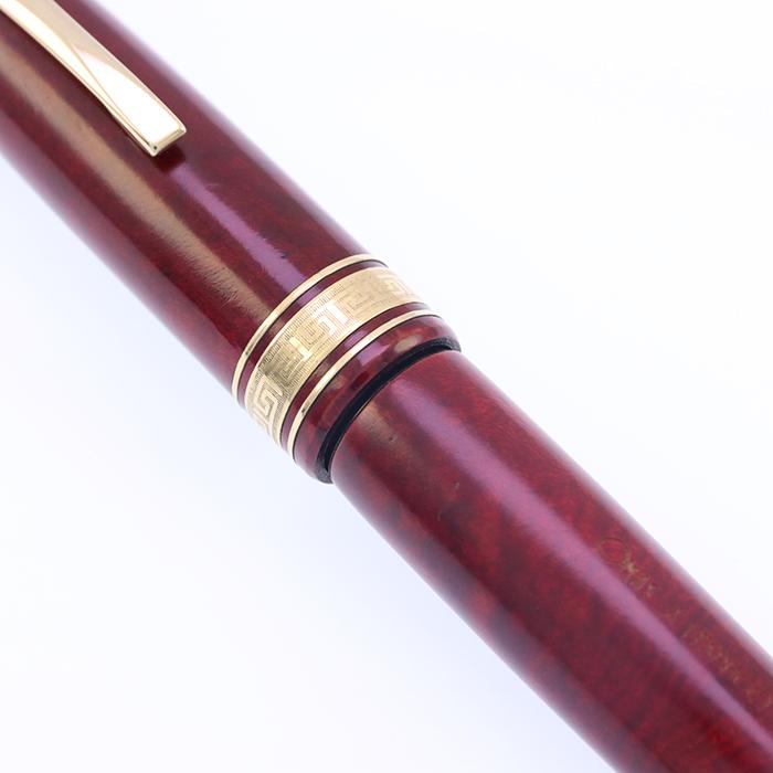 万年筆 オマス アメリゴ・ヴェスプッチ ブライヤー 18K/M 中古-並品