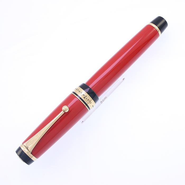 PILOT（パイロット） 万年筆 カスタム URUSHI 朱 中字 中古-美品 SAS