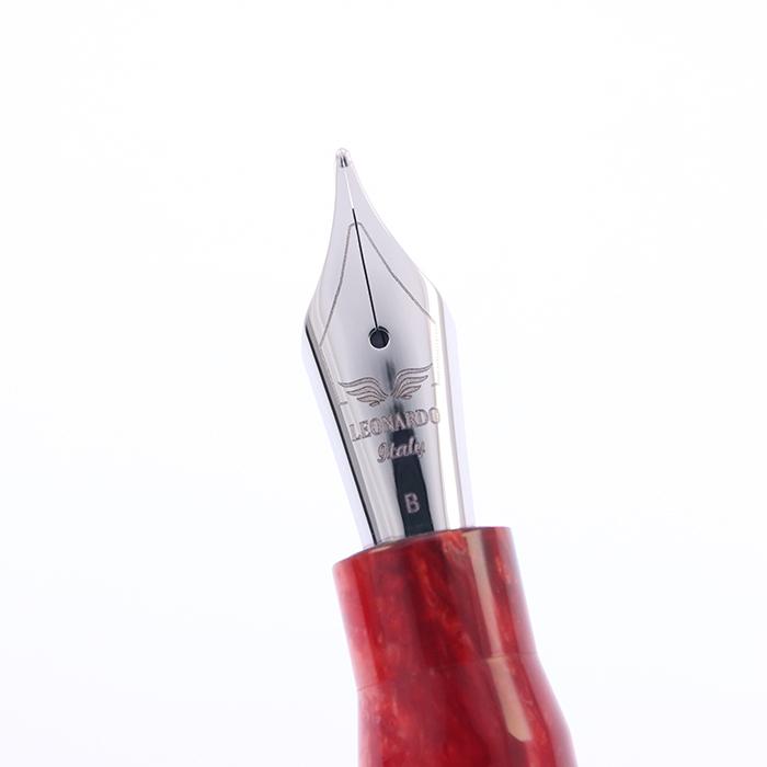 万年筆 レオナルド フローレコレクション レッドパッション B 中古