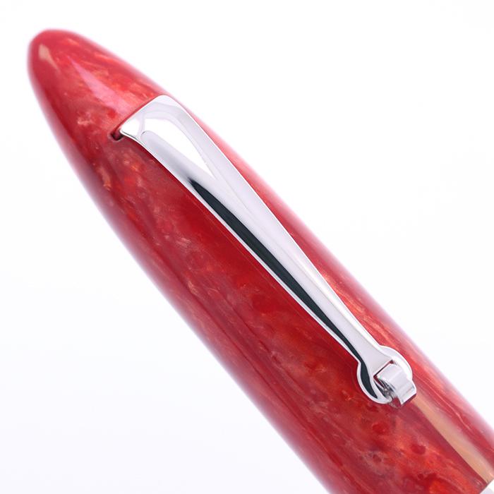 万年筆 レオナルド フローレコレクション レッドパッション B 中古