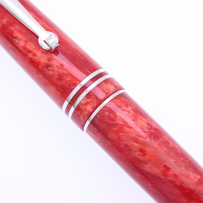 万年筆 レオナルド フローレコレクション レッドパッション B 中古