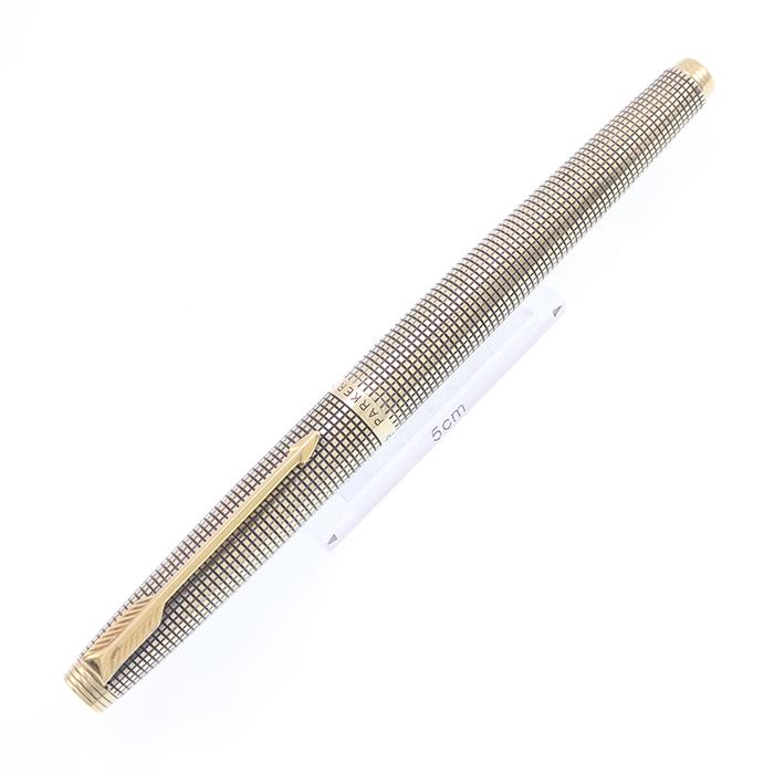 PARKER 万年筆 パーカー #75 シズレ バーメイル フラットトップ