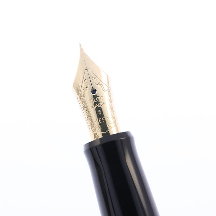 PILOT（文具） 万年筆 パイロット カスタム74 ブラック 極細字 中古