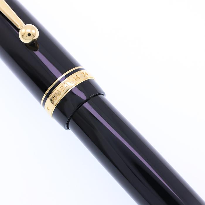 PILOT（文具） 万年筆 パイロット カスタム74 ブラック 極細字