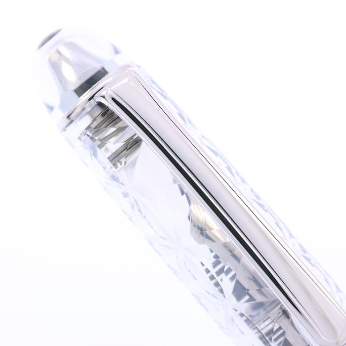 万年筆 プラチナ #3776 センチュリー 富士旬景 六花 細字 中古-良上品