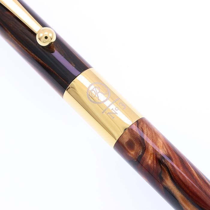 ボールペン 伊東屋 ロメオ No.3 オーリックアンバー 中古-美品 SAS対象