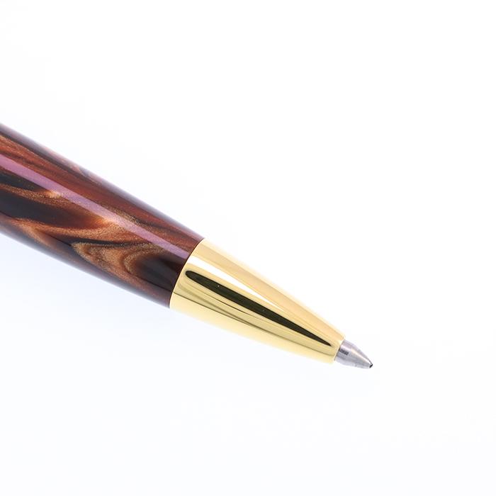 ボールペン 伊東屋 ロメオ No.3 オーリックアンバー 中古-美品