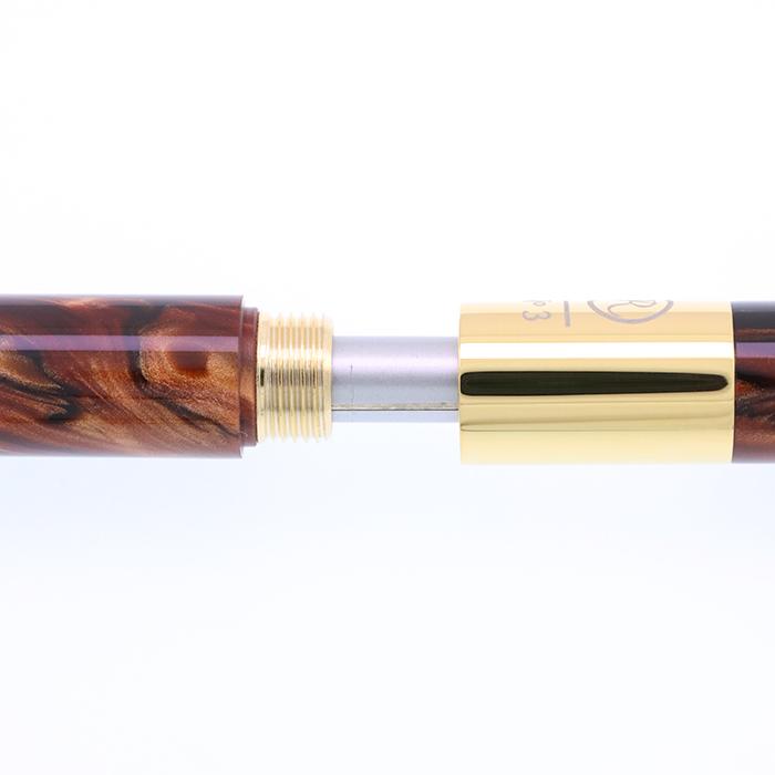 ボールペン 伊東屋 ロメオ No.3 オーリックアンバー 中古-美品 SAS対象
