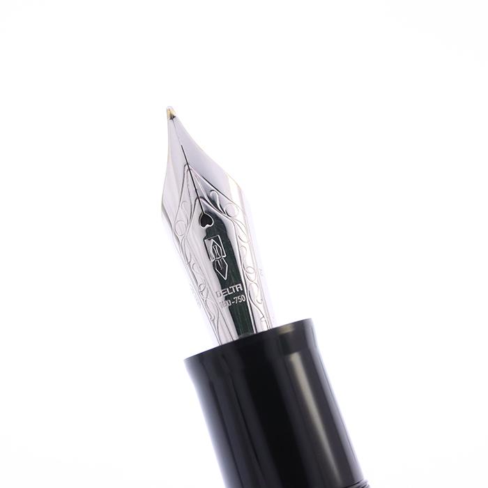 デルタ 万年筆 ドルチェビータ ミディアム 18K/M 中古-並品 SAS対象