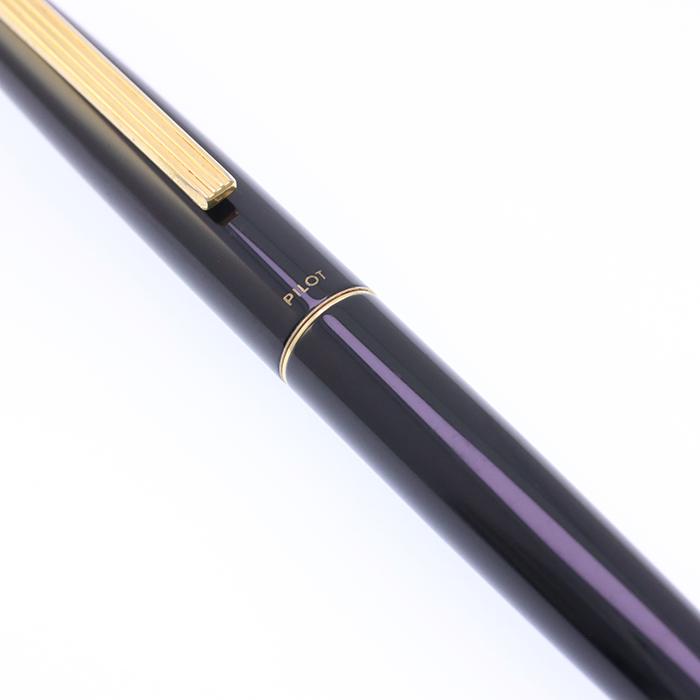 PILOT（パイロット） 万年筆 デラックス 漆 ブラック 細字 旧型 中古
