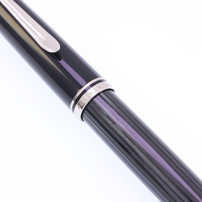 Pelikan（ペリカン） 万年筆 スーベレーン M605 ブラックストライプ F
