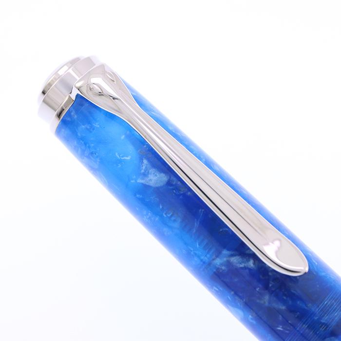 ペリカン 万年筆 スーベレーンM805 ヴァイブラントブルー F