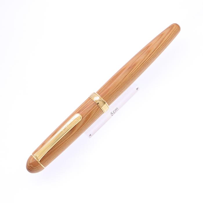 万年筆 プラチナ #3776 センチュリー 屋久杉 中字 中古-美品 SAS対象