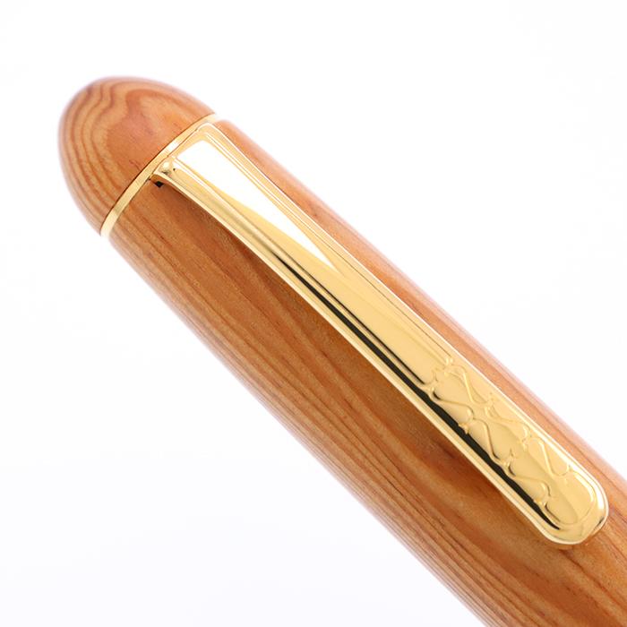 万年筆 プラチナ #3776 センチュリー 屋久杉 中字 中古-美品 SAS対象