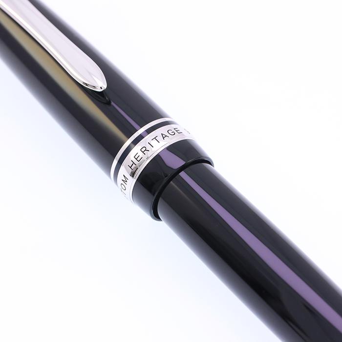 PILOT（パイロット） 万年筆 カスタム ヘリテイジ912 ブラック