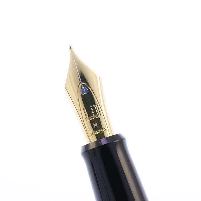 dunhill 万年筆 ダンヒル AD2000 ゴールドプレート バーレイ M