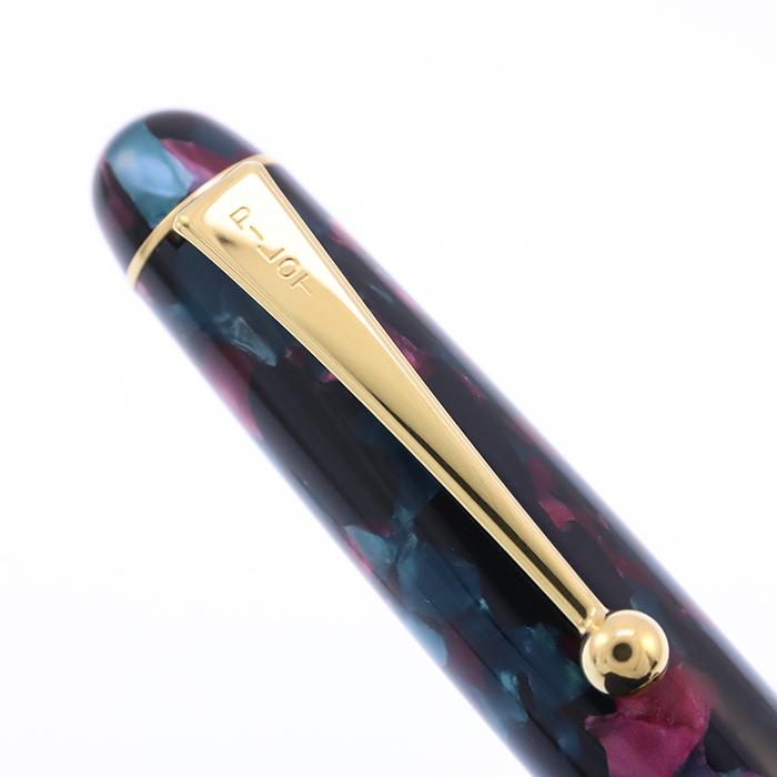 PILOT（パイロット） 万年筆 カスタム レガンス2 レッド&ブルー 細字