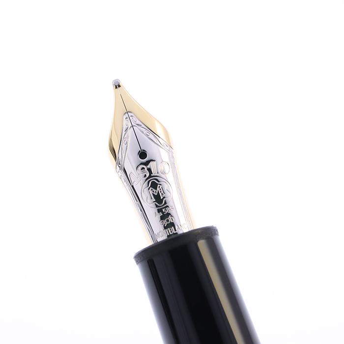 MONT BLANC 万年筆 FP146 プラチナライン　中古美品 MONTBLANC（筆記具、時計） 万年筆 モンブラン マイ