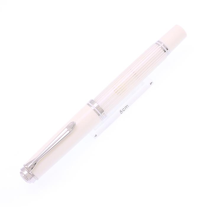 ペリカン　スーべレーンM605ホワイトストライプ　細字 Pelikan ペリカン 万年筆 特別生産品 スーベレーン605 万年筆