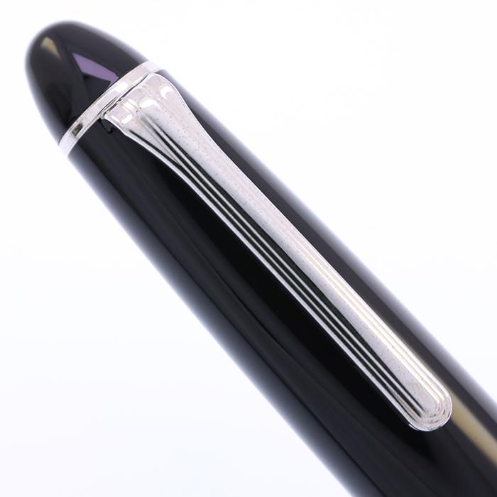 セーラー万年筆 万年筆 セーラー 長刀研ぎ シルバートリム 中細字 旧型