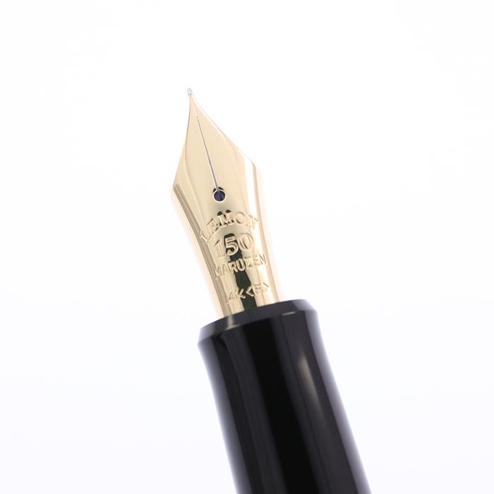 万年筆 丸善 丸善創業150周年記念 檸檬 -LEMON- 細字 中古-良上品 SAS対象