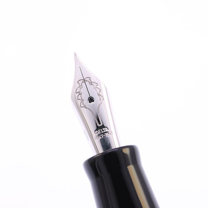 デルタ 万年筆 少数民族シリーズ2012 カナカ・マオリ 1K F 中古-良上品