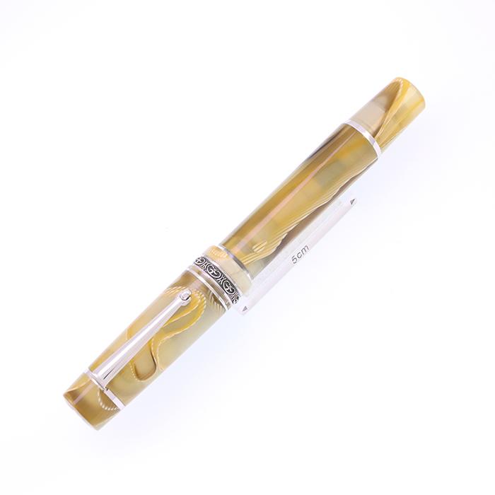 中古)DELTA デルタ 万年筆 ドルチェビータ ミディアム 18K/M（商品ID 