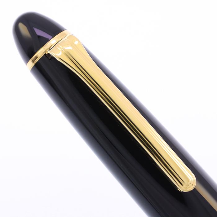 かくにんよう 万年筆 セーラー プロフィット21 金 ブラック 長刀研ぎ 中細字