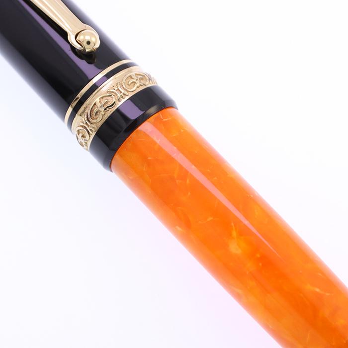 デルタ 万年筆 ドルチェビータ スリム バーメイル M 中古-良品 SAS対象