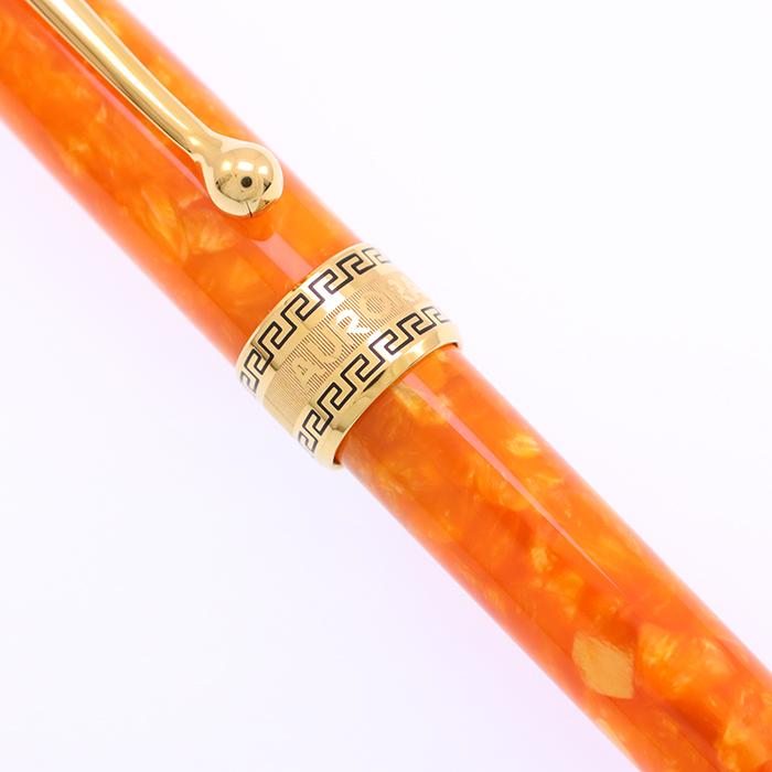 アウロラ（AURORA） ボールペン オプティマ アランチョ 中古-良上品