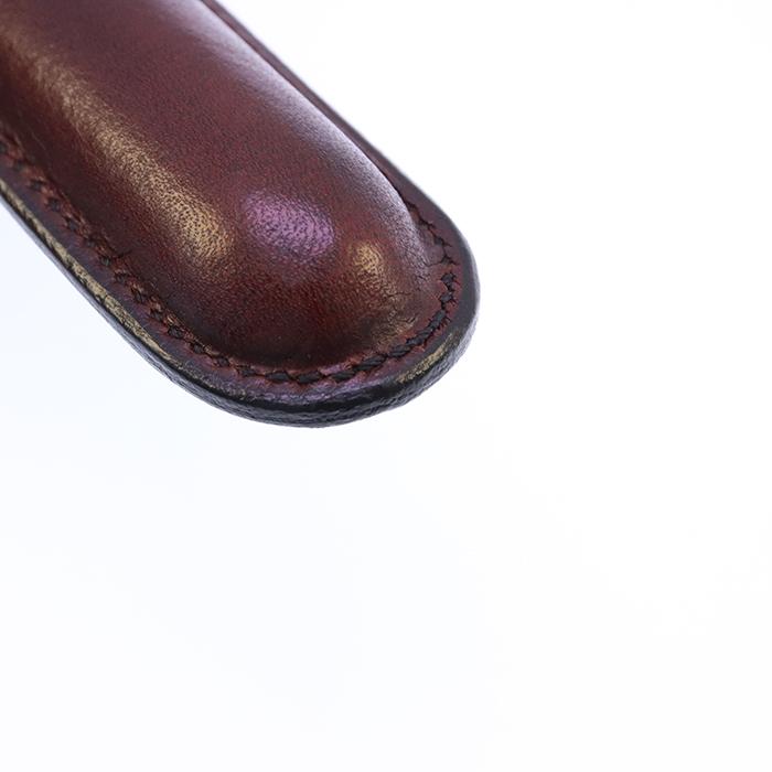 ペンケース ハンス・オスター チューブタイプ Φ18 1本用 こげ茶 中古