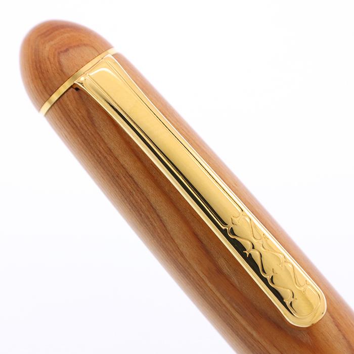 万年筆 プラチナ #3776 センチュリー 屋久杉 中字 中古-良上品 SAS対象