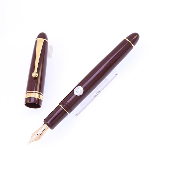 PILOT（パイロット） 万年筆 カスタム742 ディープレッド 太字 中古